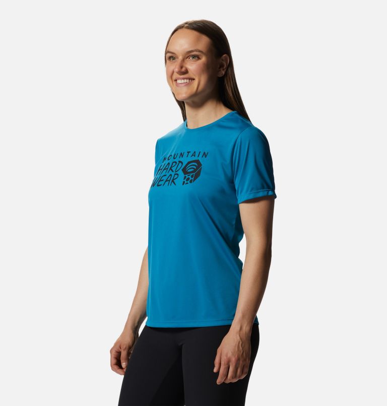 Women's Wicked Tech Short Sleeve, Color: Vinson Blue, image 5