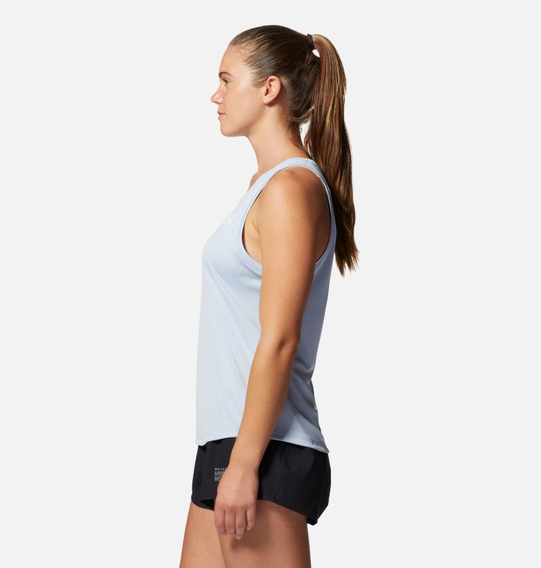 Women's Wicked Tech Tank, Color: Arctic Ice, image 3