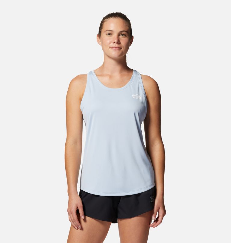 Women's Wicked Tech Tank, Color: Arctic Ice, image 1