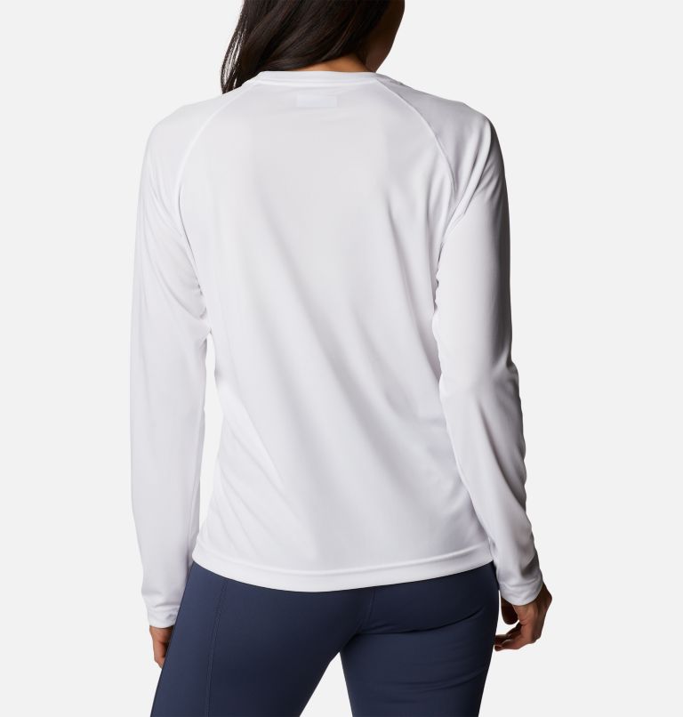 Women's Fork Stream Long Sleeve Shirt, Color: White, image 2