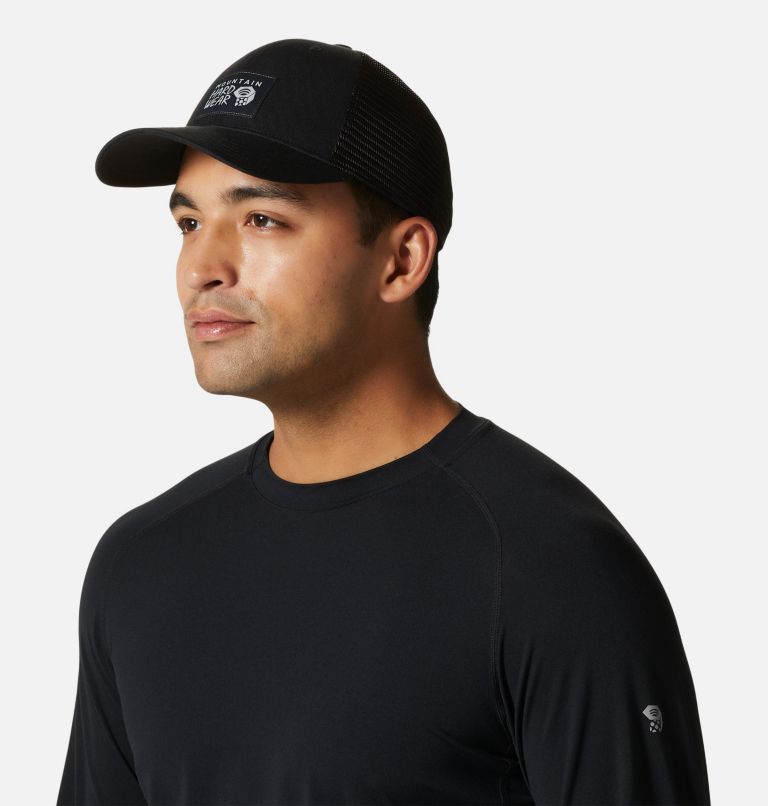 MHW Logo Trucker Hat, Color: Black, image 3