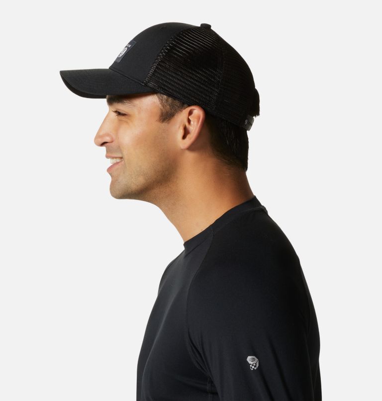MHW Logo Trucker Hat, Color: Black, image 4