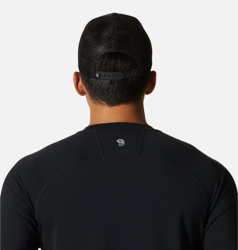 MHW Logo Trucker Hat, Color: Black, image 2