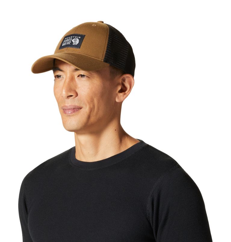 MHW Logo Trucker Hat, Color: Corozo Nut, image 3