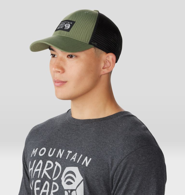 Thumbnail: MHW Logo Trucker Hat, Color: Combat Green, image 3
