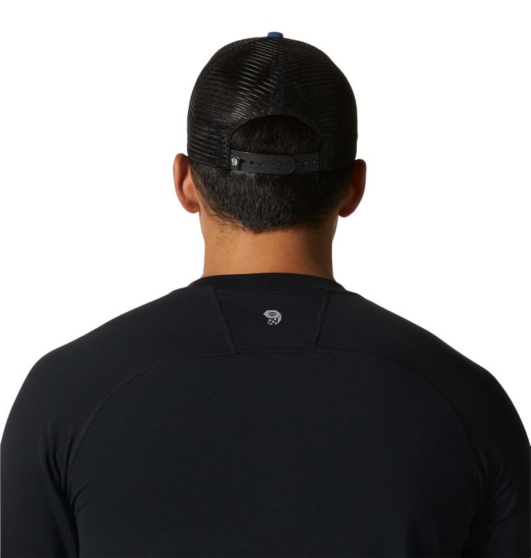 MHW Logo Trucker Hat, Color: Blue Horizon, image 2