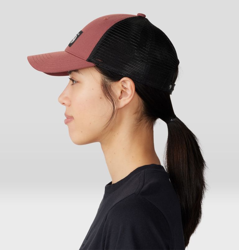 MHW Logo Trucker Hat, Color: Clay Earth, image 7