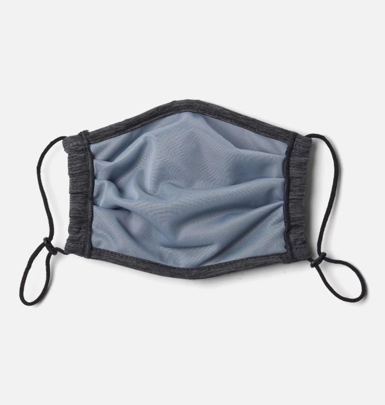 Tech Trail Face Mask, Color: Black Heather, image 2