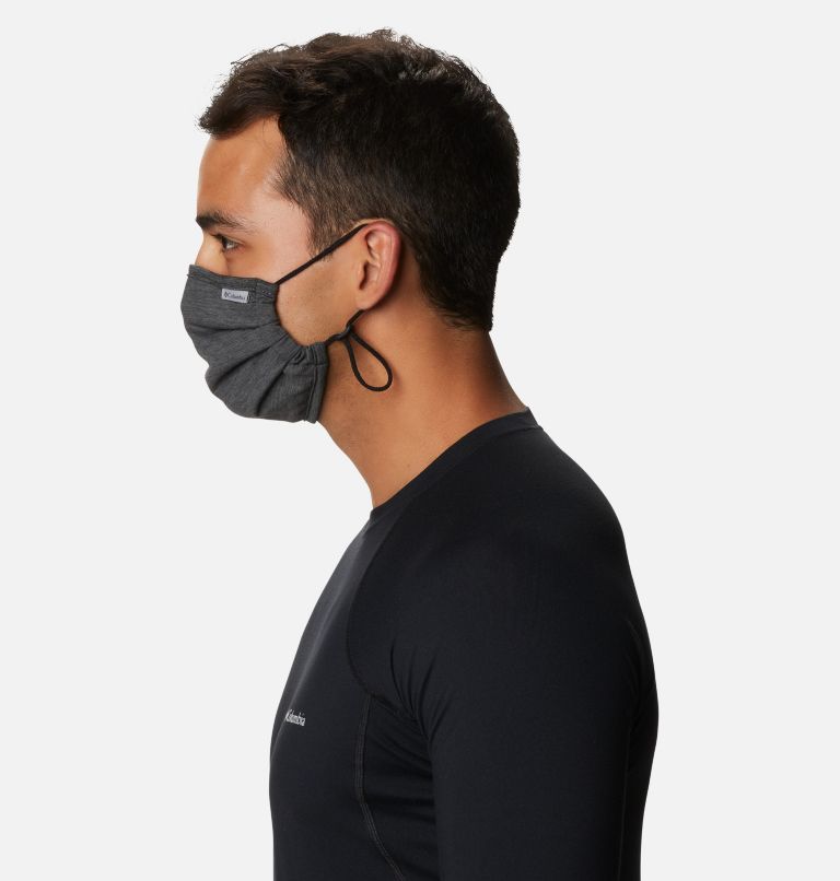Thumbnail: Tech Trail Face Mask, Color: Black, Black, image 6