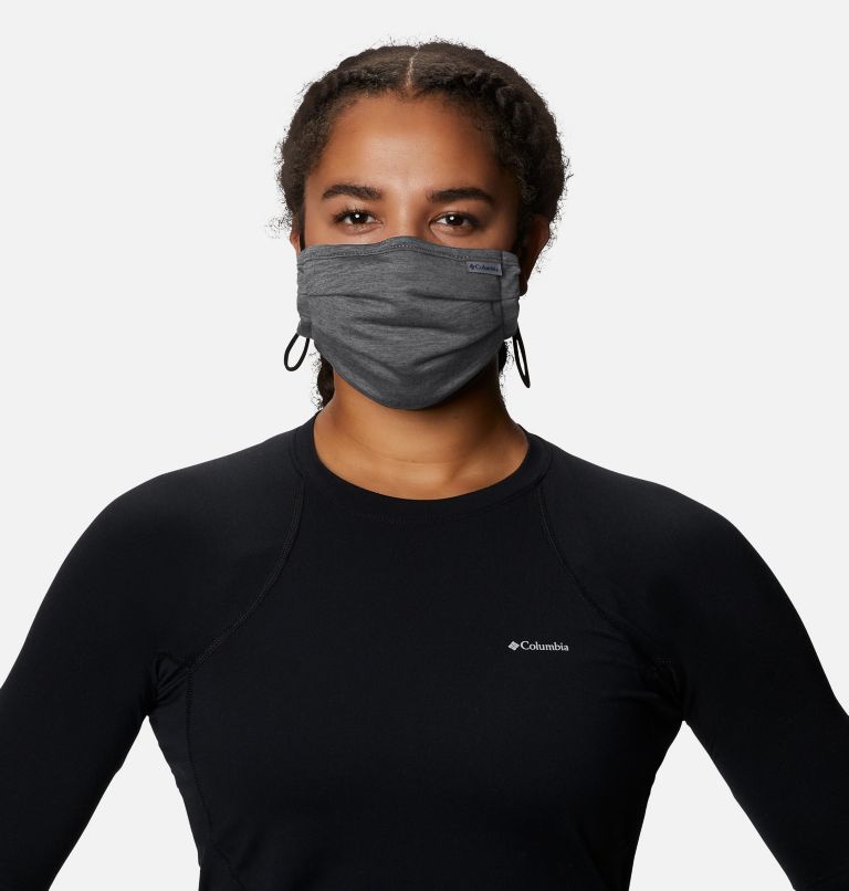 Tech Trail Face Mask | 023 | O/S, Color: City Grey, Columbia Grey, image 3