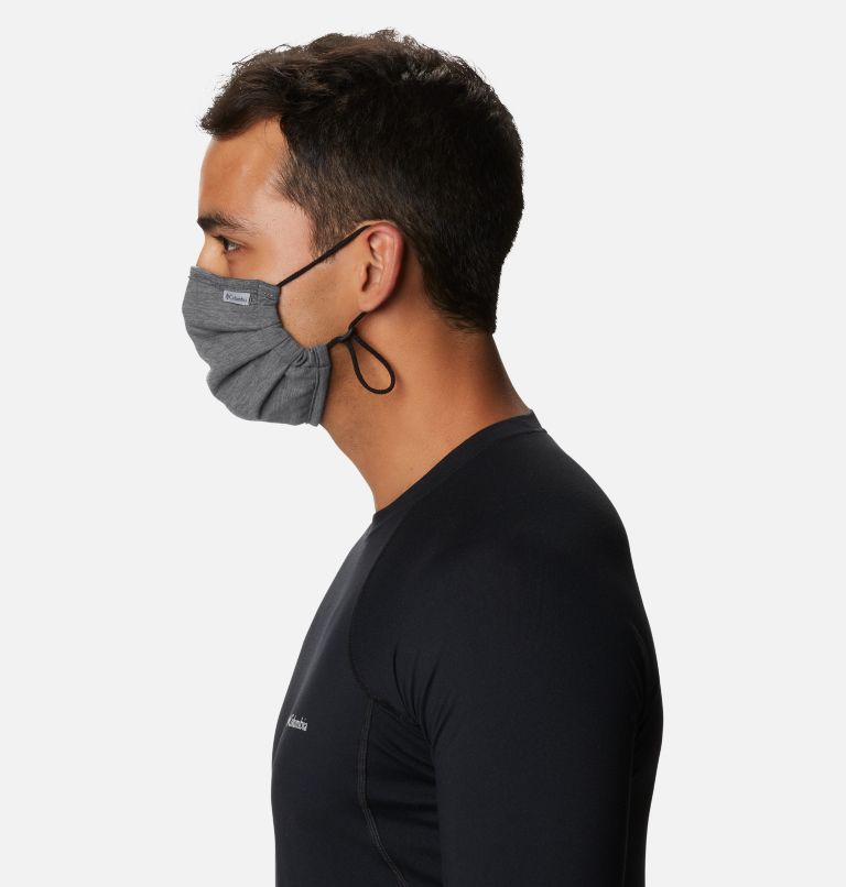 Tech Trail Face Mask, Color: City Grey, Columbia Grey, image 6