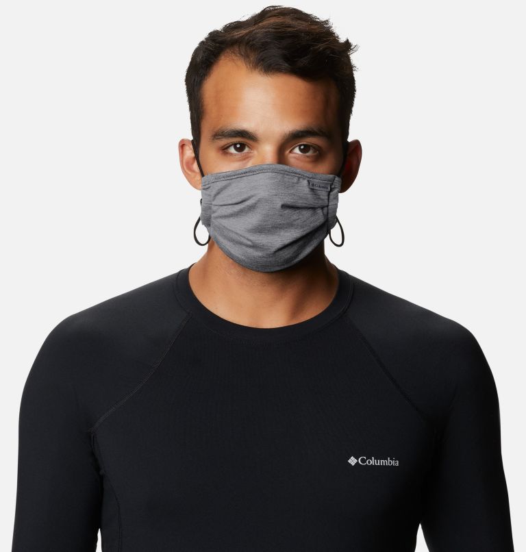 Tech Trail Face Mask | 039 | O/S, Color: Columbia Grey Heather, image 4