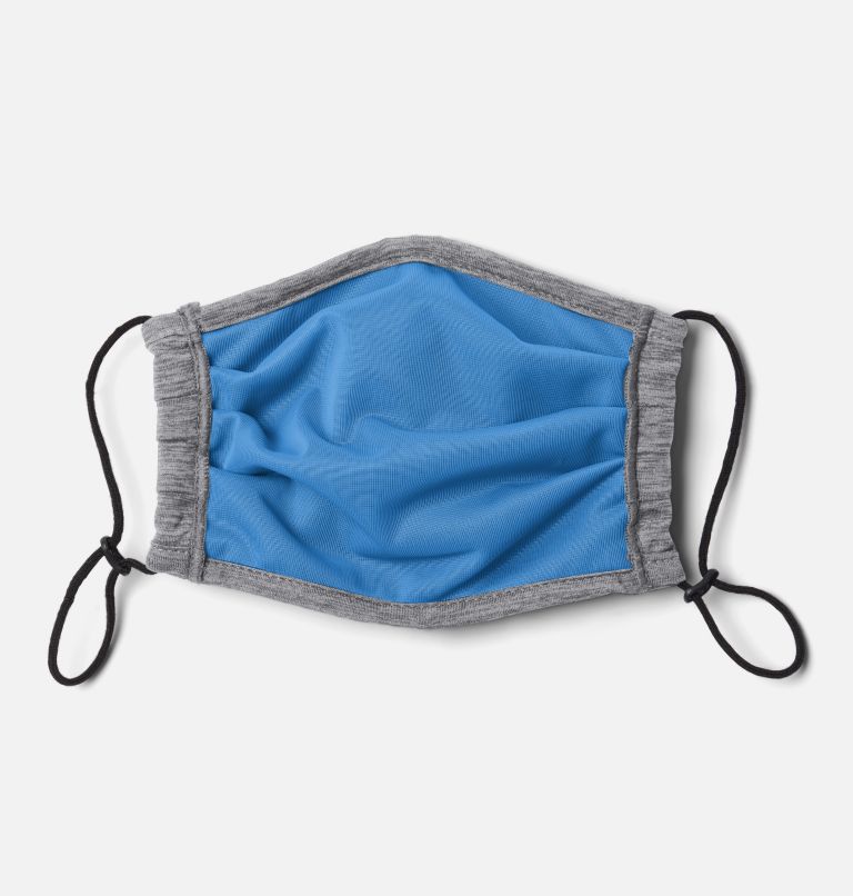 Thumbnail: Tech Trail Face Mask | 039 | O/S, Color: Columbia Grey Heather, image 2