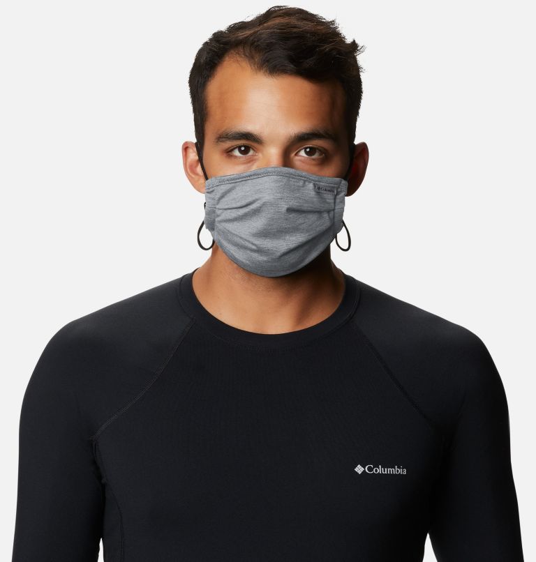 Tech Trail Face Mask | 099 | O/S, Color: Slate Grey Heather, image 4