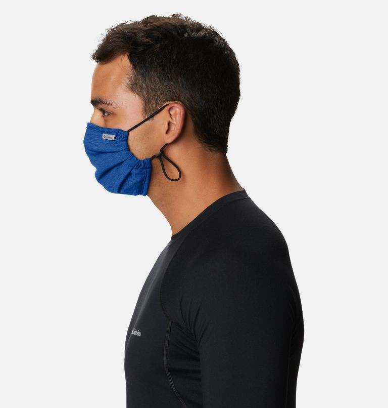 Tech Trail Face Mask | 437 | O/S, Color: Azul Heather, image 6