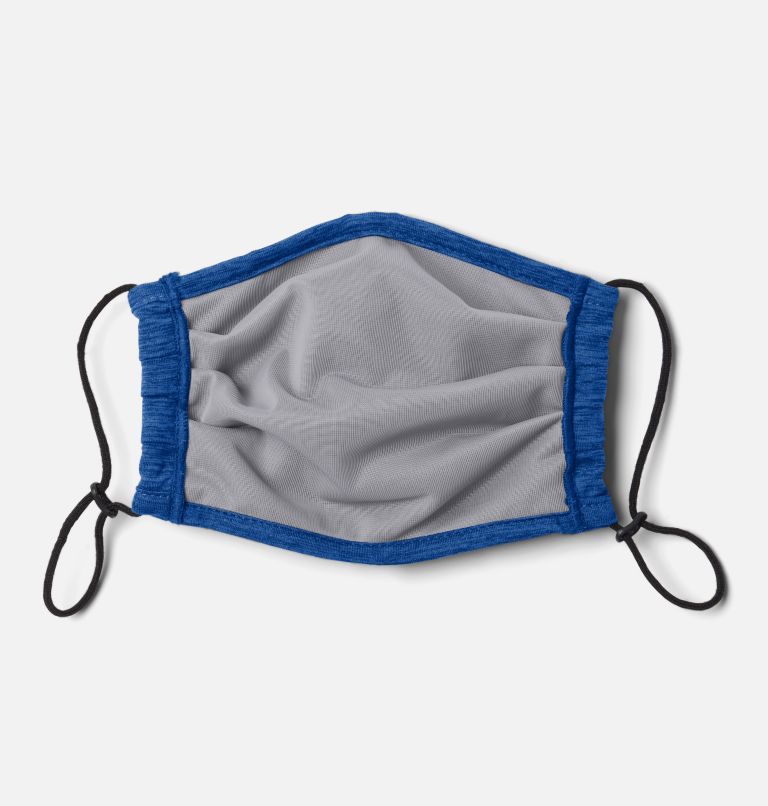 Tech Trail Face Mask | 437 | O/S, Color: Azul Heather, image 2
