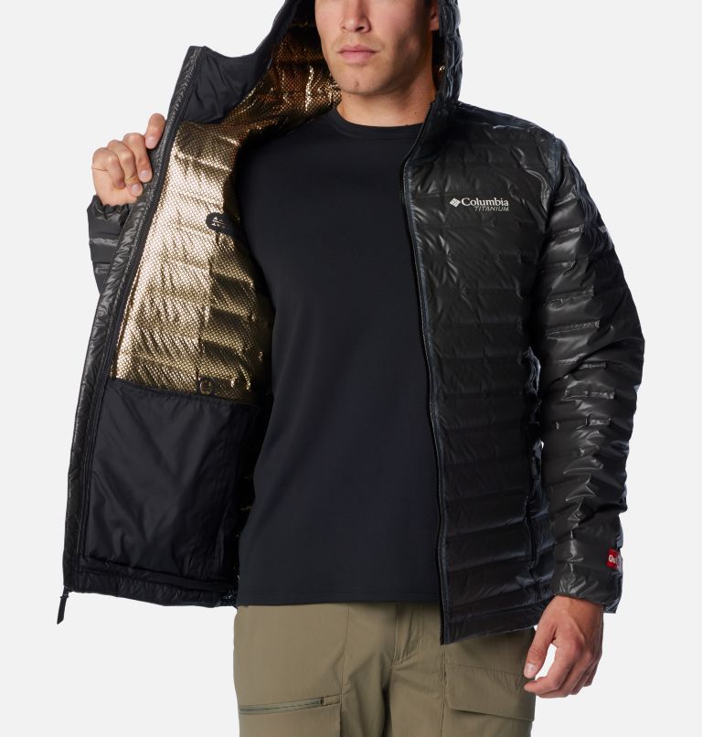 Thumbnail: Men's OutDry Extreme Gold Down Jacket, Color: Dark Grey Reflective, image 5