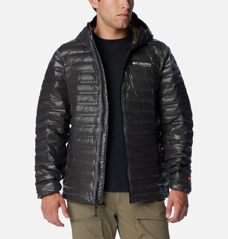 Men's OutDry Extreme Gold Down Jacket, Color: Dark Grey Reflective, image 10
