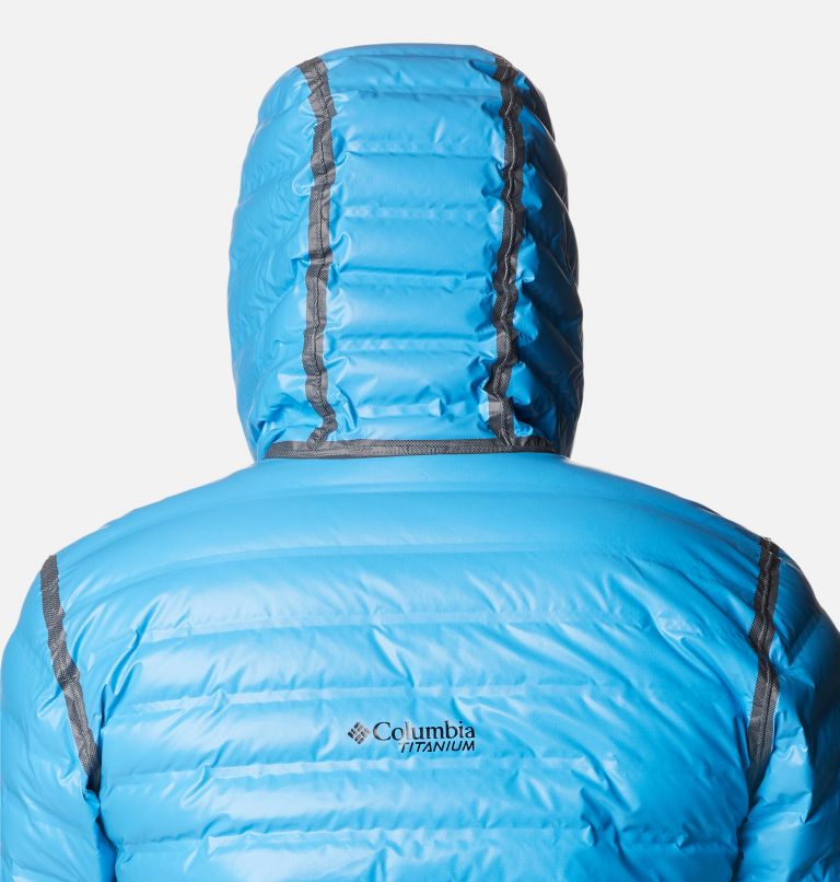 Men's OutDry Extreme Gold Down Jacket, Color: Compass Blue, image 8