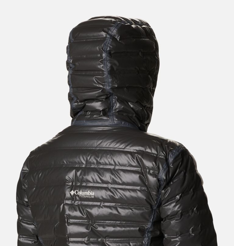 Women's OutDry Ex II Gold Down Jacket, Color: Black, image 6