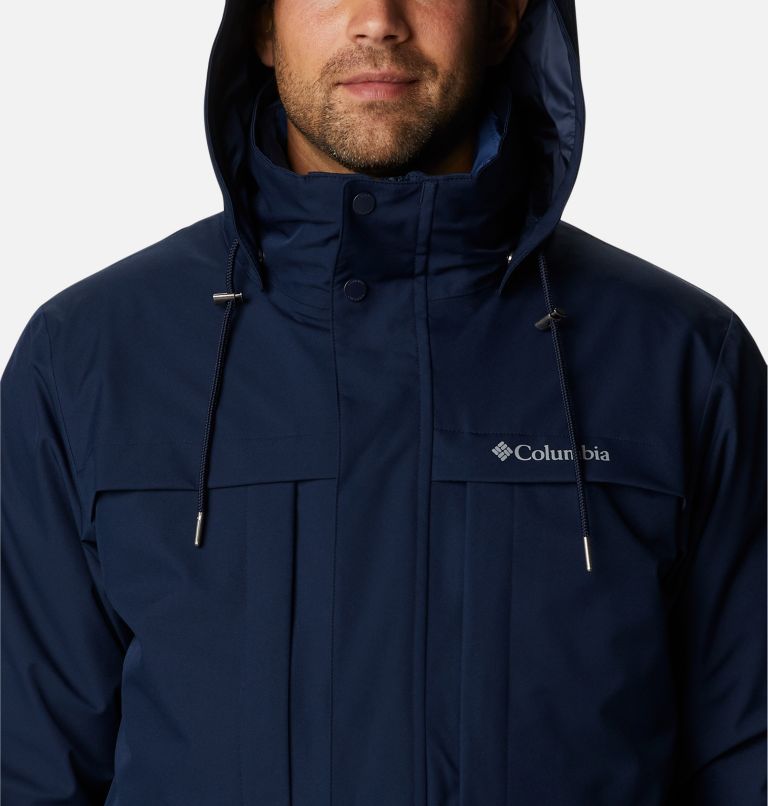 Men's Stuart Island Interchange Jacket, Color: Collegiate Navy, image 4