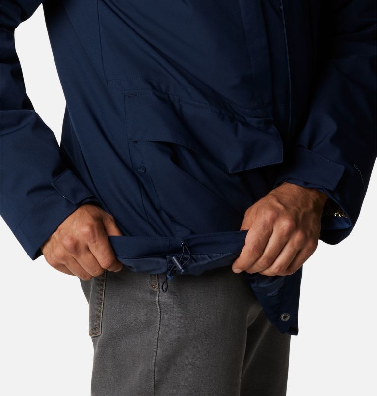 Men's Stuart Island Omni-Heat Infinity Interchange Jacket, Color: Collegiate Navy, image 8