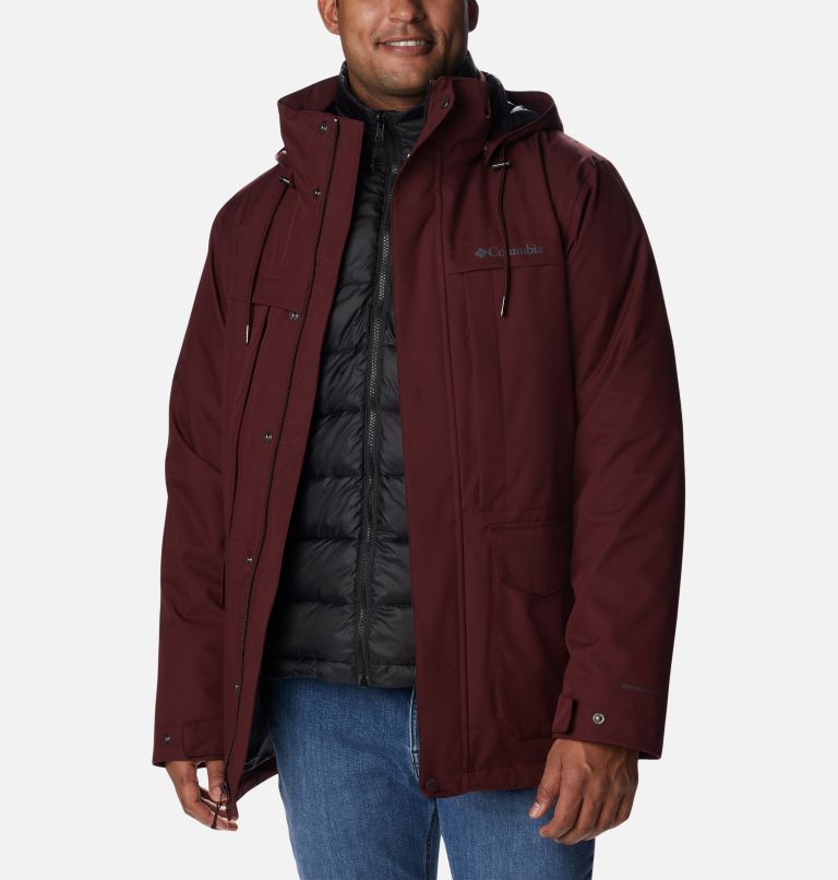 Men's Stuart Island Interchange Jacket, Color: Elderberry, image 14