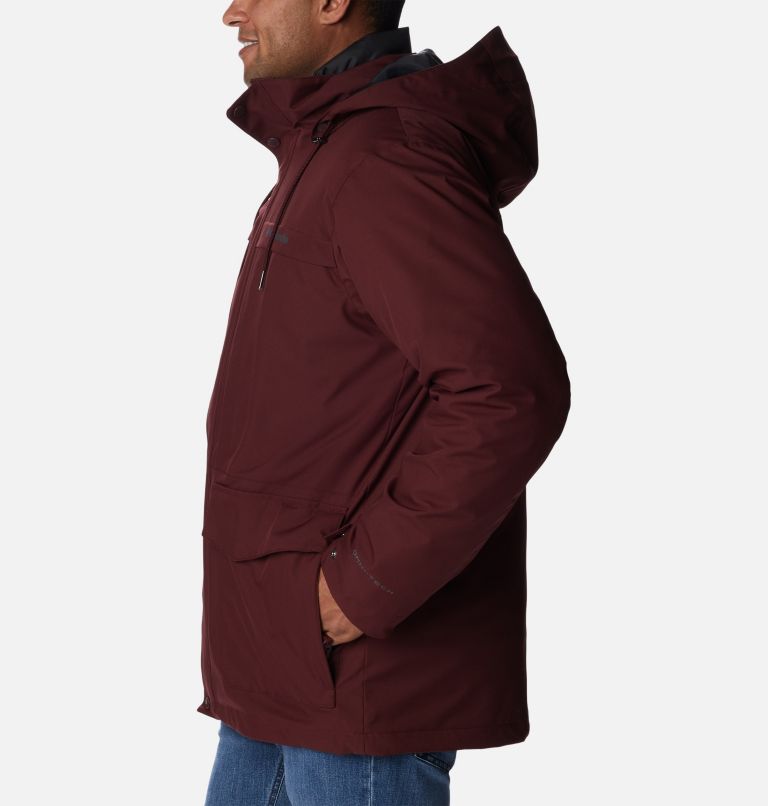 Men's Stuart Island Omni-Heat Infinity Interchange Jacket, Color: Elderberry, image 3