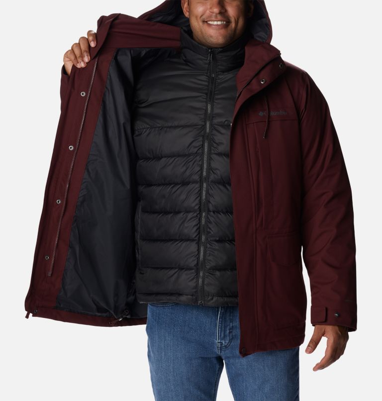 Manteau Stuart Island Interchange pour homme, Color: Elderberry, image 5