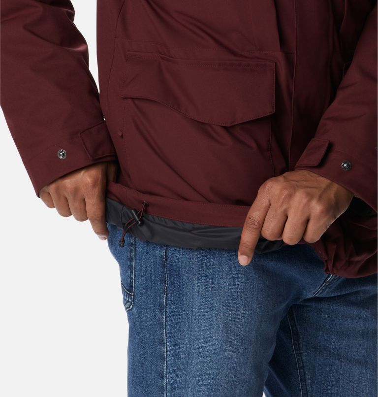 Thumbnail: Men's Stuart Island Omni-Heat Infinity Interchange Jacket, Color: Elderberry, image 10