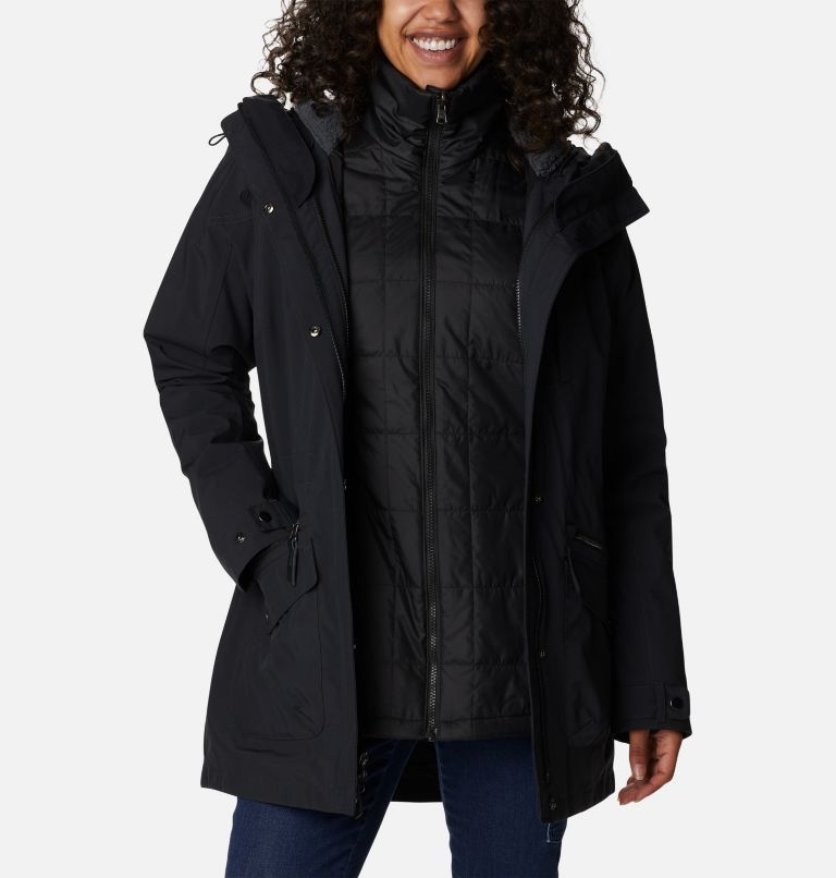 Women's Watson Lake Omni-Heat Infinity Interchange Insulated Jacket, Color: Black