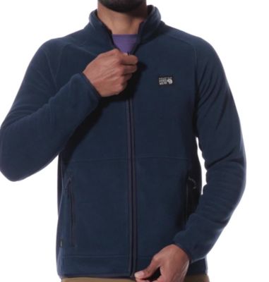 Men's Polartec® Double Brushed Full Zip Jacket | Mountain Hardwear