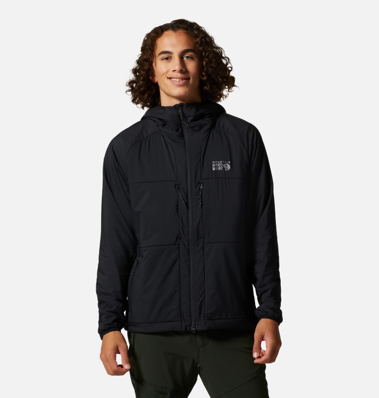 Men's Kor AirShell Warm Jacket, Color: Black, image 1