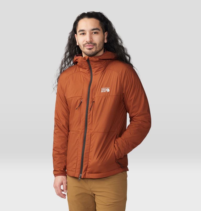 Men's Kor AirShell Warm Jacket, Color: Iron Oxide, image 7