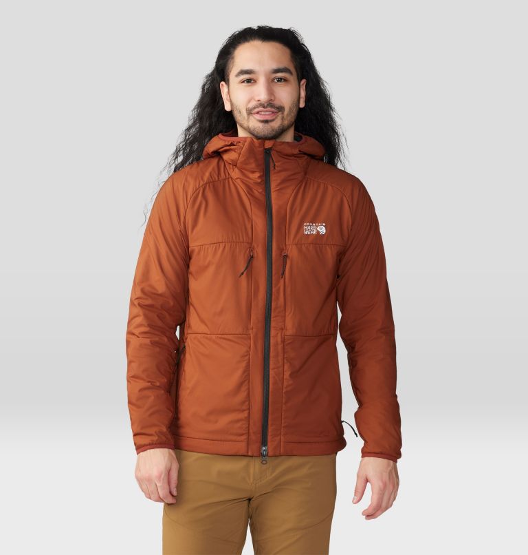 Men's Kor AirShell Warm Jacket, Color: Iron Oxide, image 1