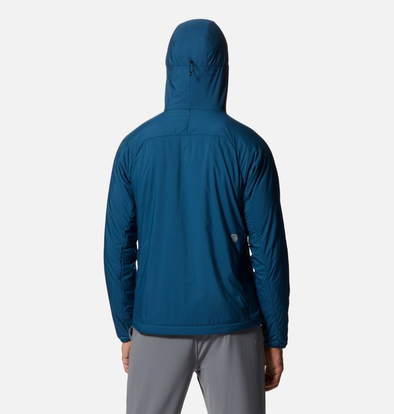 Men's Kor AirShell Warm Jacket, Color: Dark Caspian, image 2