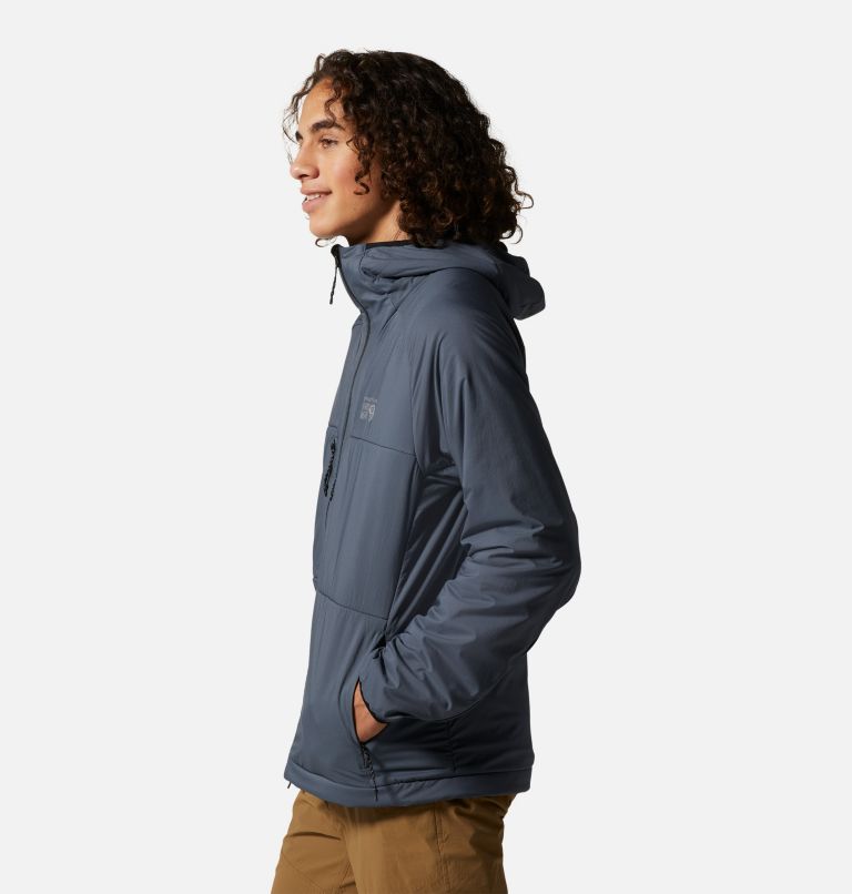 Men's Kor AirShell Warm Jacket, Color: Blue Slate, image 3