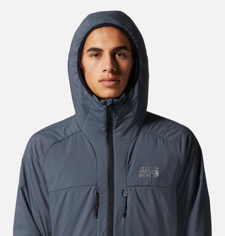 Thumbnail: Kor Airshell Warm Jacket | 450 | M, Color: Blue Slate, image 4