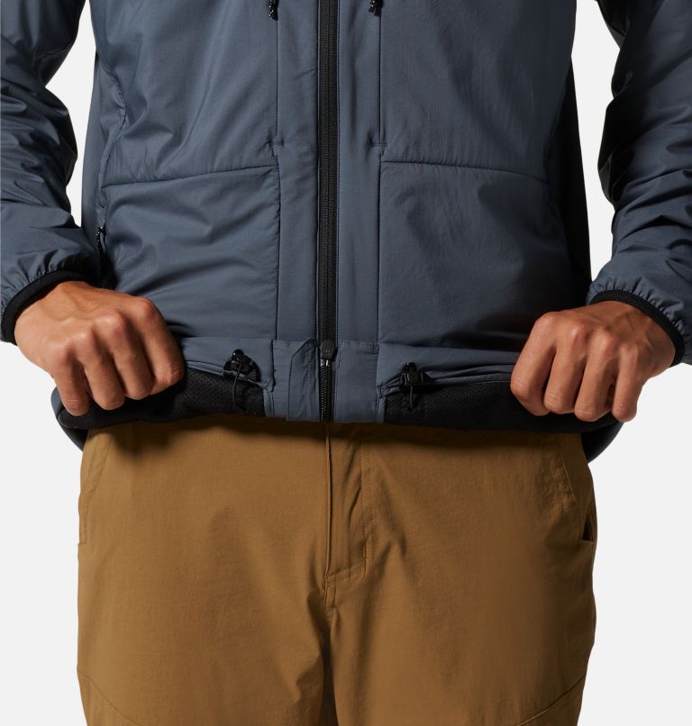 Thumbnail: Men's Kor Airshell Warm Jacket, Color: Blue Slate, image 7