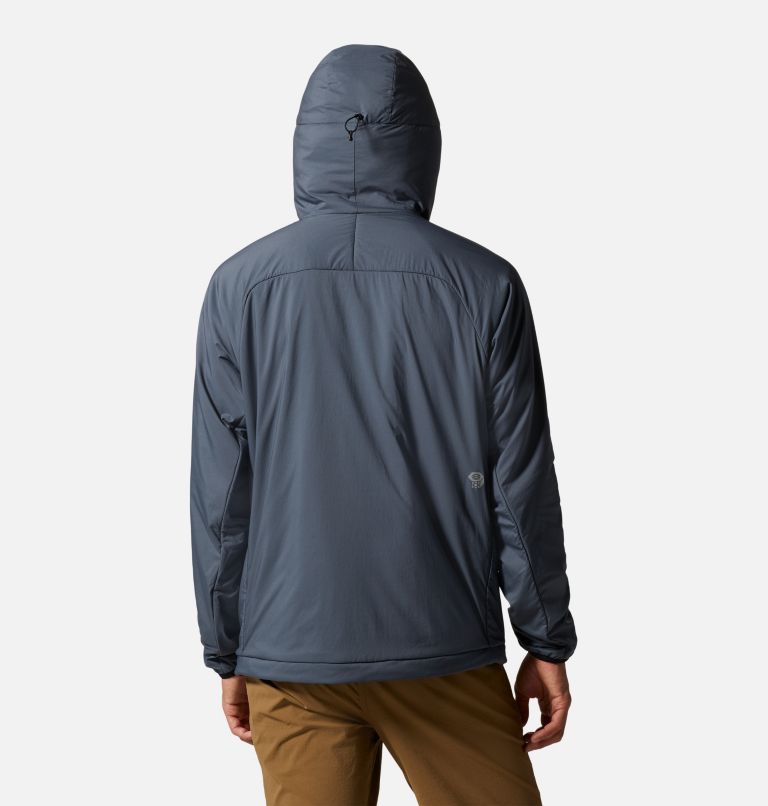 Men's Kor Airshell Warm Jacket, Color: Blue Slate, image 2