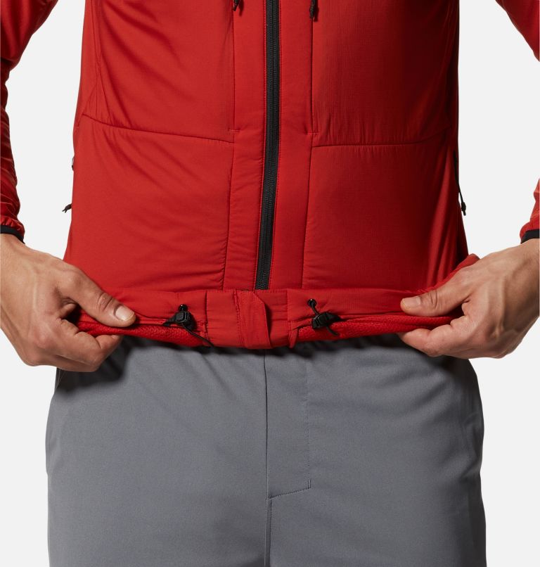 Men's Kor Airshell Warm Jacket, Color: Desert Red, image 7