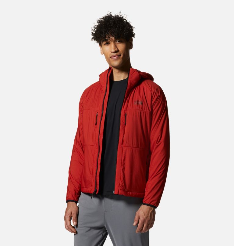 Men's Kor Airshell Warm Jacket, Color: Desert Red, image 8