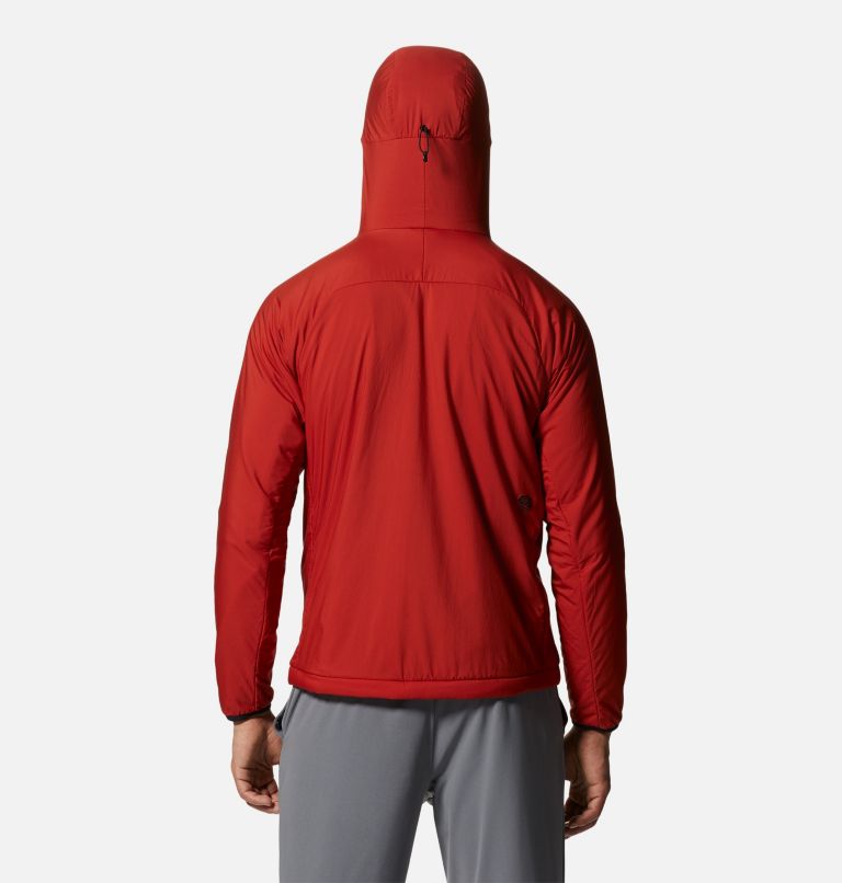 Men's Kor Airshell Warm Jacket, Color: Desert Red, image 2