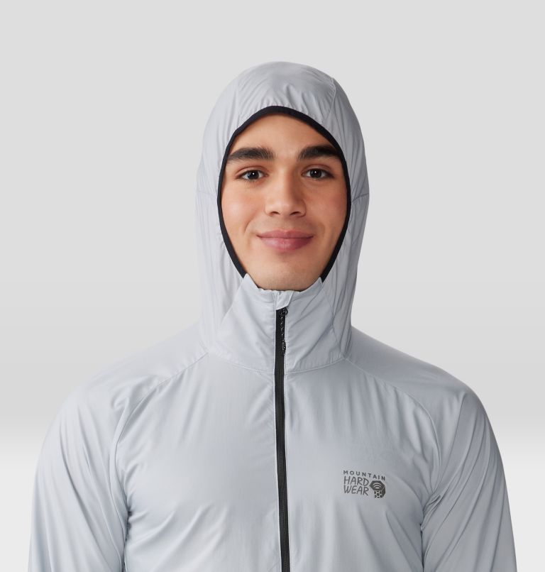 Men's Kor AirShell Hoody, Color: Glacial, image 4