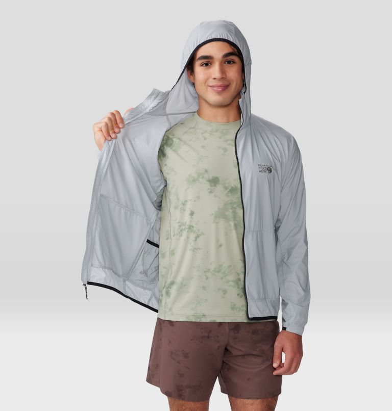 Men's Kor AirShell Hoody, Color: Glacial, image 6