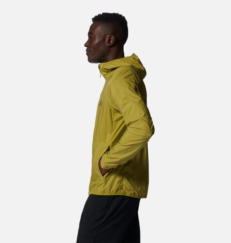 Men's Kor AirShell Hoody, Color: Moon Moss, image 3