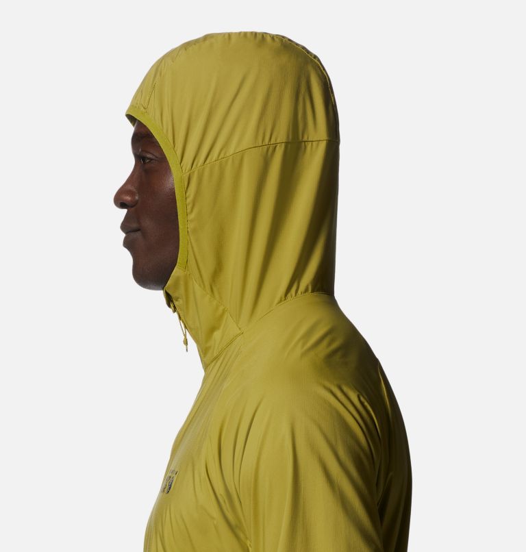 Men's Kor AirShell Hoody, Color: Moon Moss, image 5