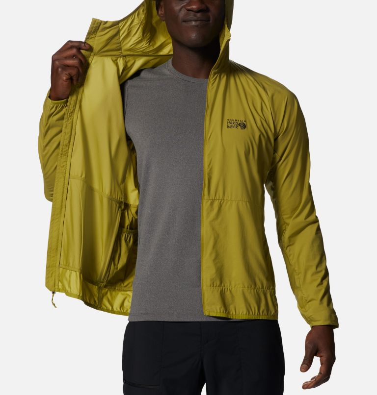Men's Kor AirShell Hoody, Color: Moon Moss, image 7