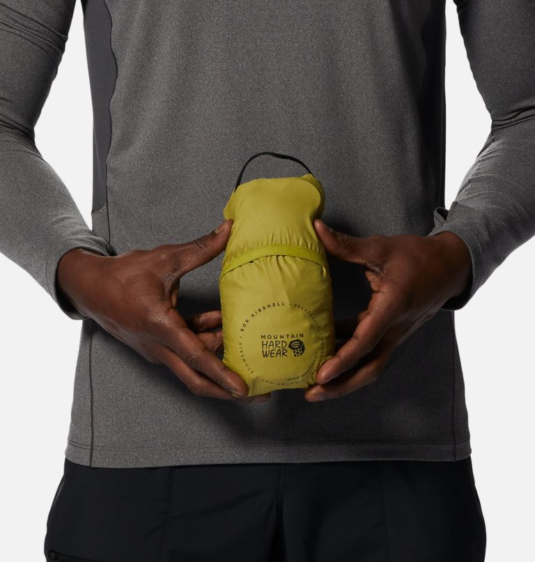 Men's Kor AirShell Hoody, Color: Moon Moss, image 8