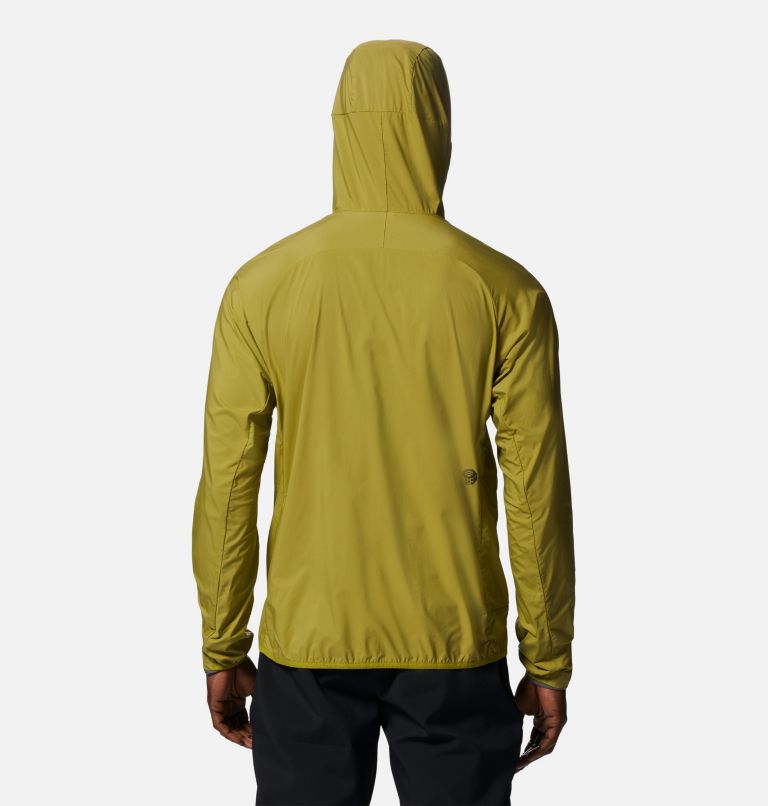 Men's Kor AirShell Hoody, Color: Moon Moss, image 2